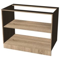 Прав шкаф 100 долен ред без врати