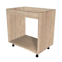   Шкаф за вграждане на мивка 80 без врати