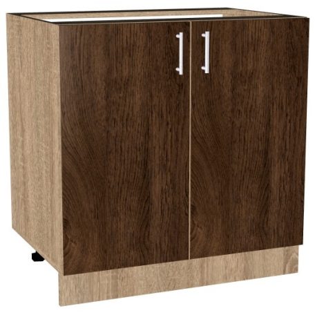 Шкаф за вграждане на мивка 80 с врати