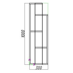 Етажерка "Лейла"