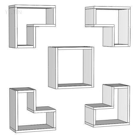 Етажерка "Зори"