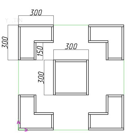 Етажерка "Зори"