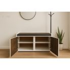 шкаф "Нортън" с мека седалка