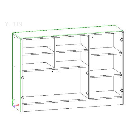 Голям модул - шкаф "Тренд"