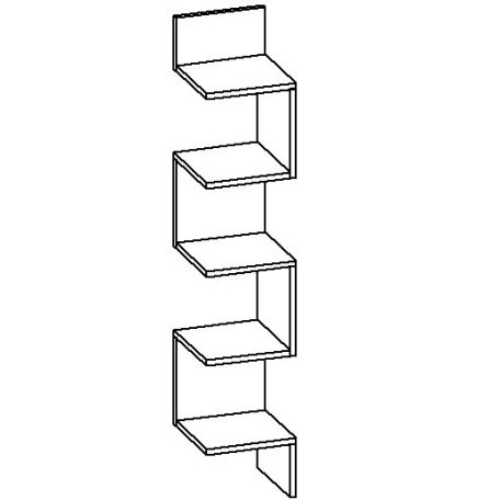 Етажерка "Зиг-Заг"